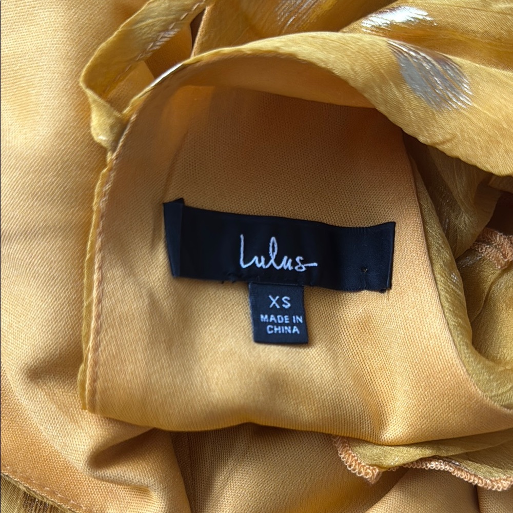 Lulu’s Sleeveless Ruffle Dress - Picture 4 of 6
